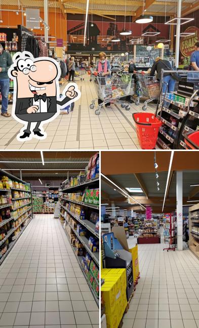 L'intérieur de Intermarché SUPER Vienne