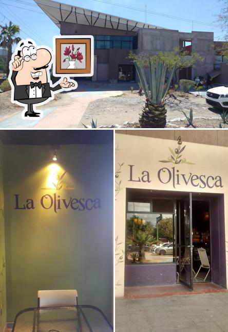 Las imágenes de interior y exterior en La Olivesca
