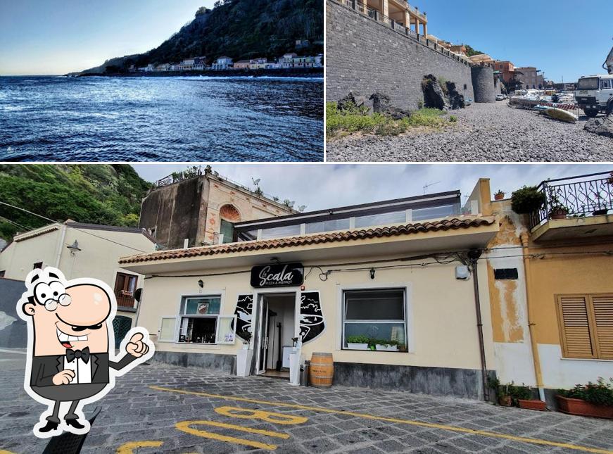 Guarda la parte esterna di Trattoria la Timpa