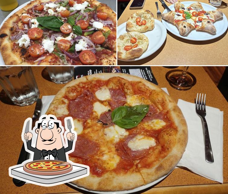 Choisissez des pizzas à Pizzeria Capriccio