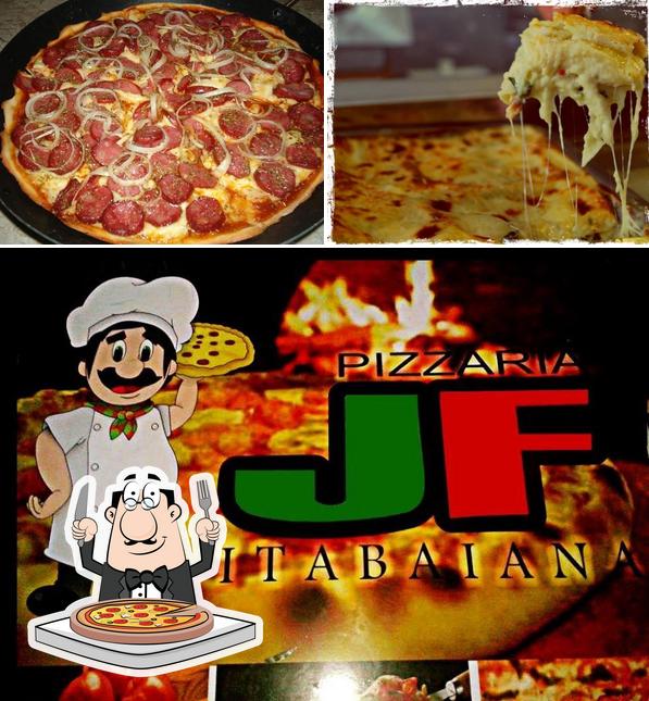 Experimente pizza no JF pizzaria Itabaiana SE