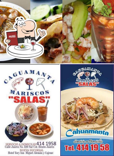 Cahuamanta y mariscos Salas restaurant, Ciudad Obregón