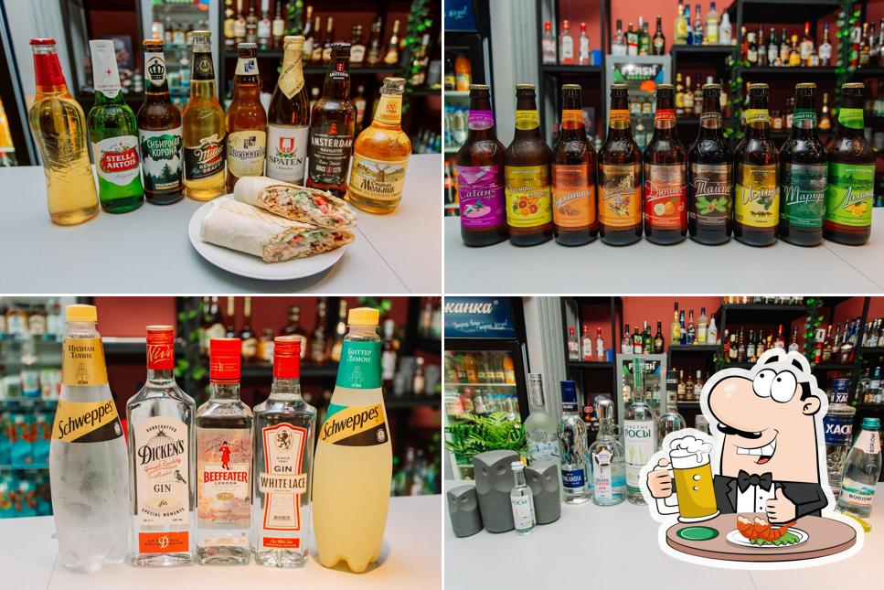 "Alkoholl" предоставляет гостям широкий выбор сортов пива
