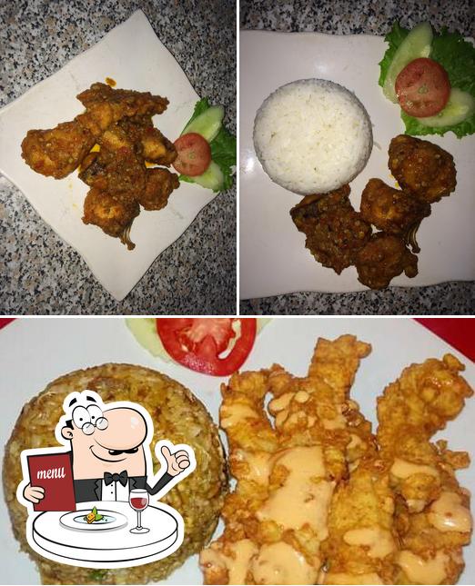 Food at YOGA resto & chicken