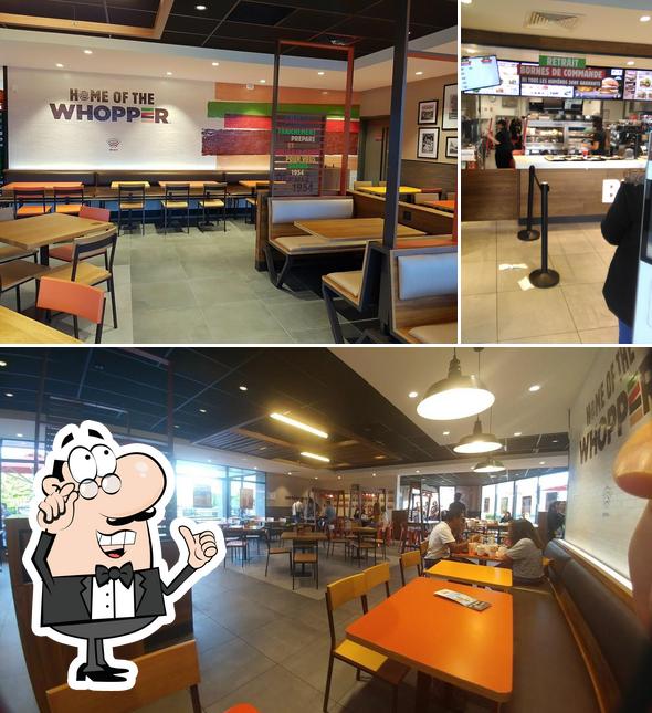 Découvrez l'intérieur de Burger King