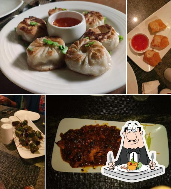 Food at Flaming Dragons Lounge & Nightlife