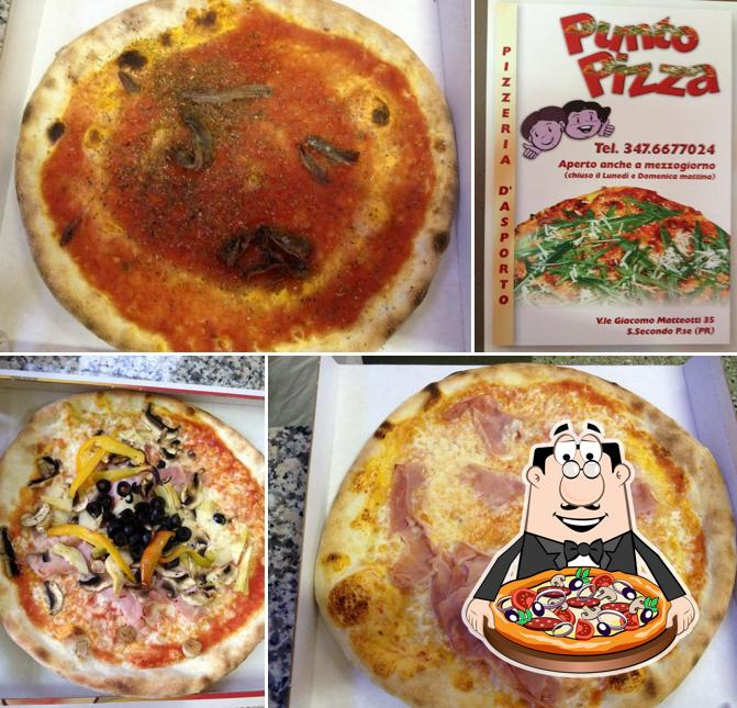 Essayez des pizzas à Punto pizza