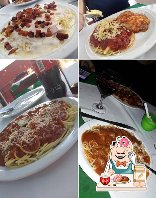 Don Zelo Spagheteria oferece uma variedade de pratos doces