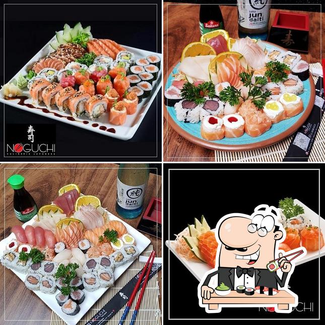 Sushi é um popular prato originário do Japão