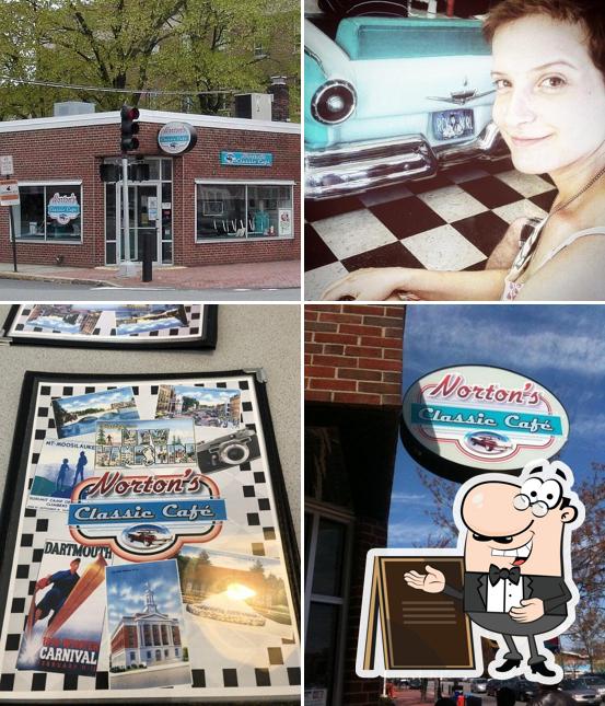 Check out how Norton's Classic Cafe looks outside