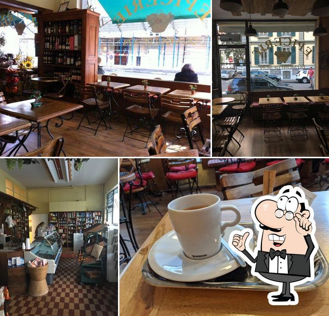 L'intérieur de Épicerie du Mont de Sion & Gibus Café