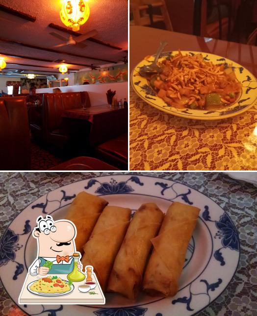 Food at Happy China Restaurant
