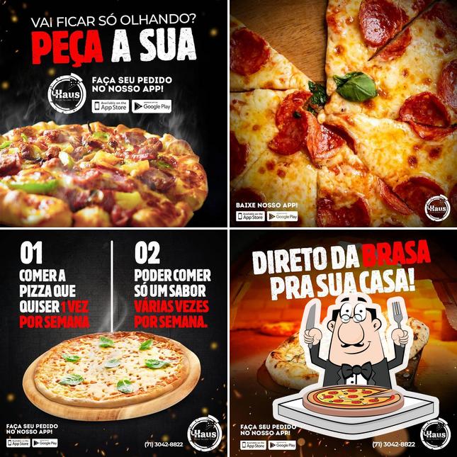 Experimente diversos variedades de pizza