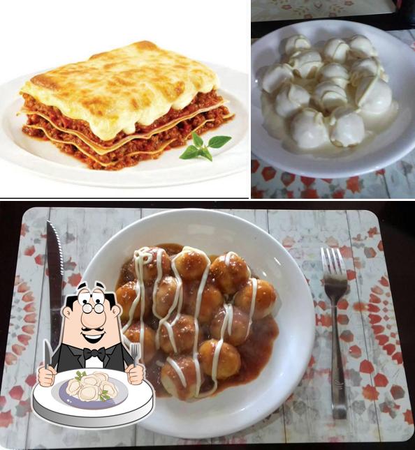 Dumplings em Bistrô Itália