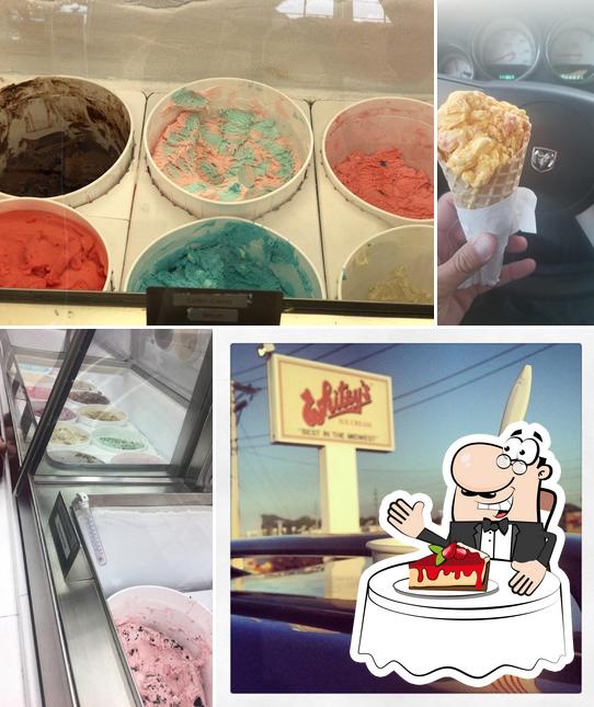 Whitey's Ice Cream serves a number of sweet dishes