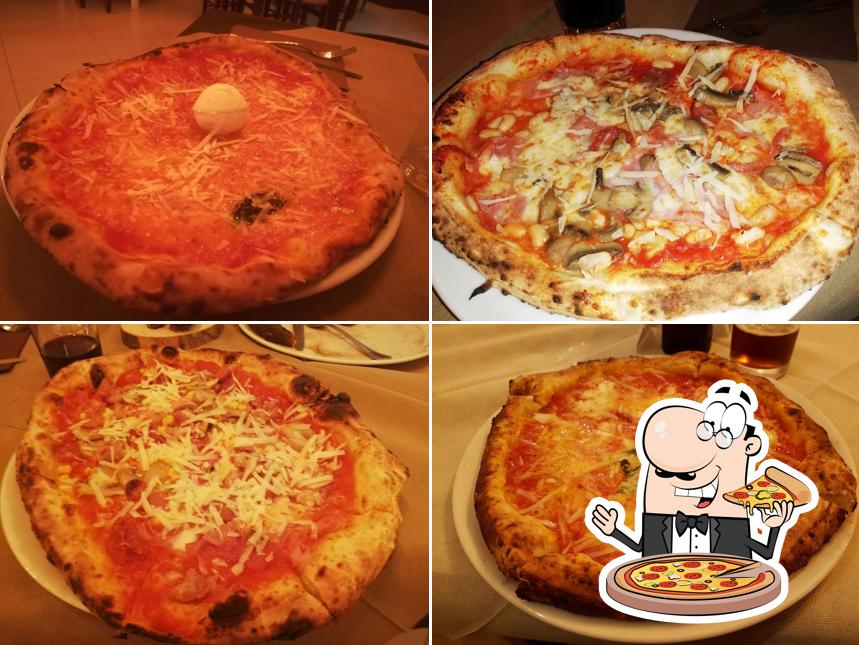 Scegli tra le svariate varianti di pizza