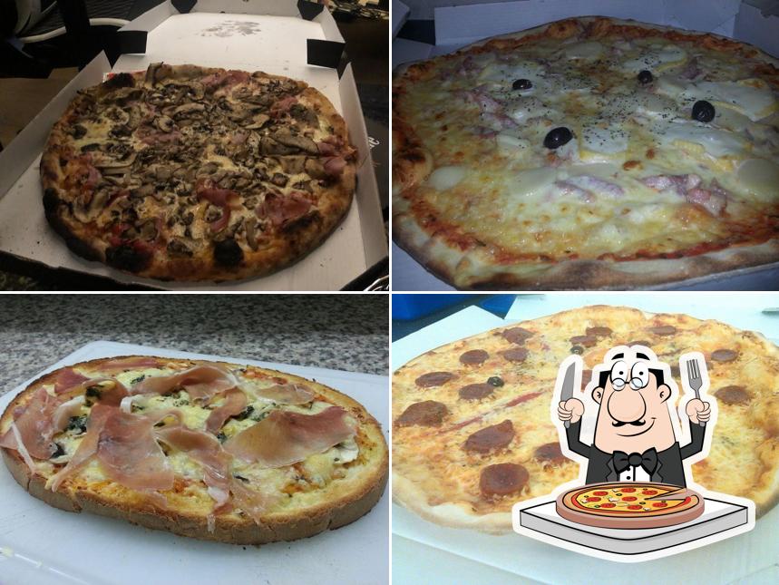 Essayez de nombreux genres de pizzas