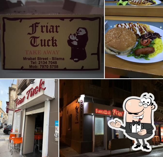 Look at the picture of Friar Tuck Pizza & Grill