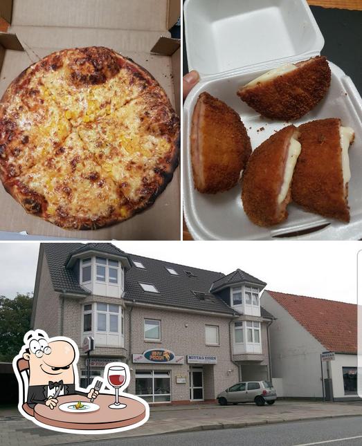 Sky Pizza Service Bremerhaven’s Foto von der lebensmittel und außen