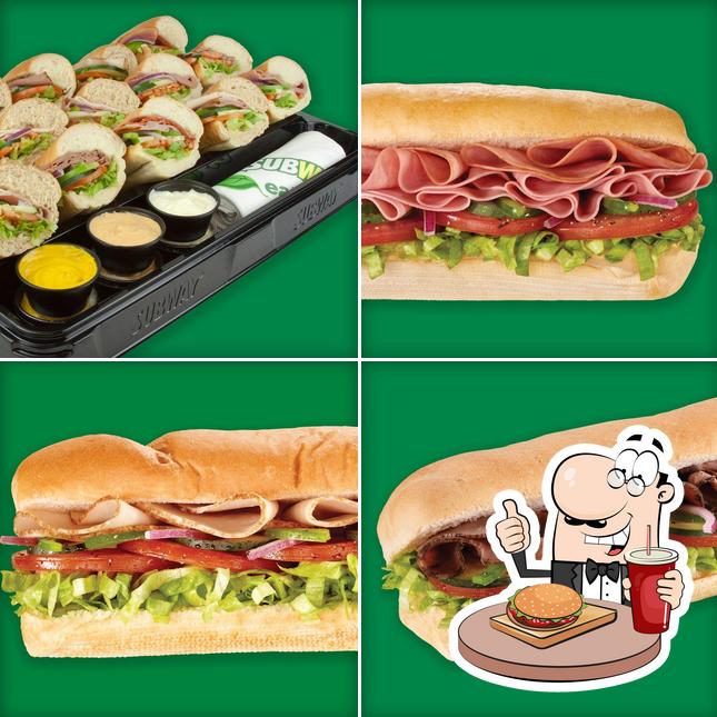 Prenez un hamburger à Subway