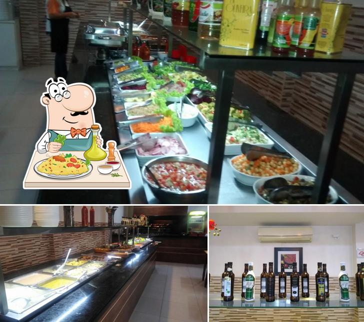 Еда и пиво - все это можно увидеть на этом снимке из Restaurante Mogiana