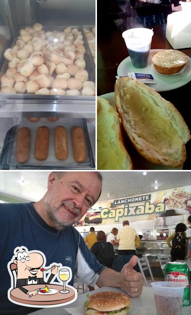 Comida em Posto Capixaba