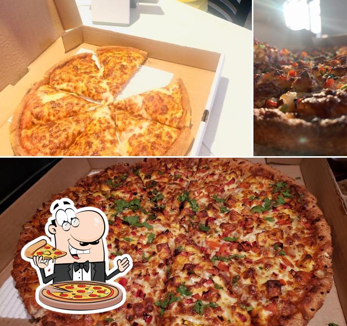 A Cal City Pizza, vous pouvez essayer des pizzas