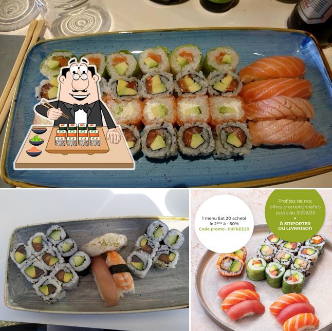 Choisissez de nombreuses options de sushi