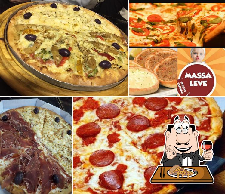 Experimente diferentes variedades de pizza