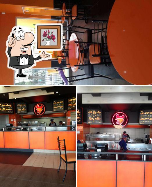 L'intérieur de Chicken Licken Northmead