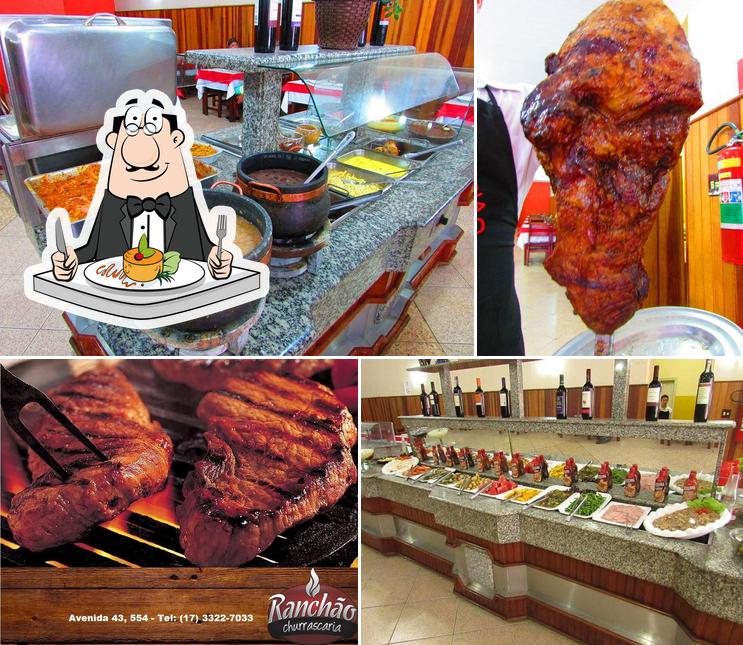 Comida em Churrascaria Ranchão