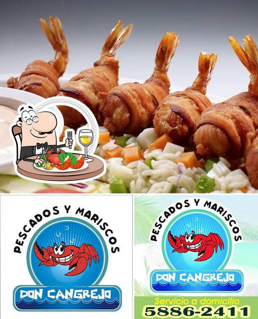 Закажите блюда с морепродуктами в "Don Cangrejo"
