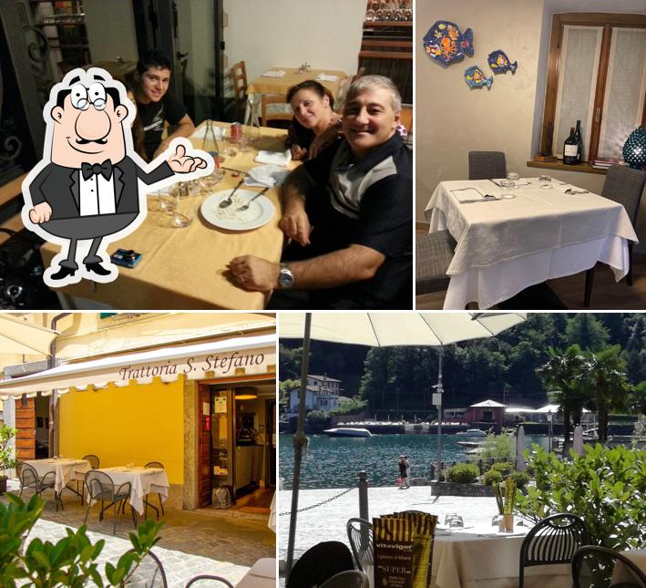 Dai un'occhiata agli interni di Trattoria Santo Stefano - Lenno (co)