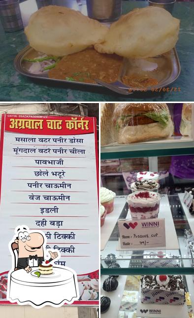 AGRAWAL CHAT CORNER provides a number of desserts