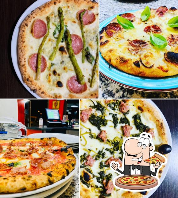 Scegli tra le svariate varianti di pizza