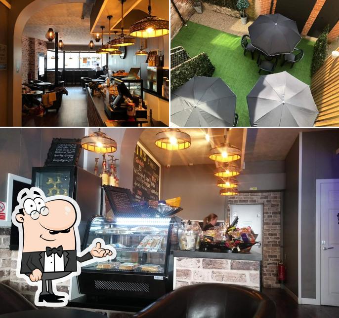 The interior of Tim's Coffee Lounge