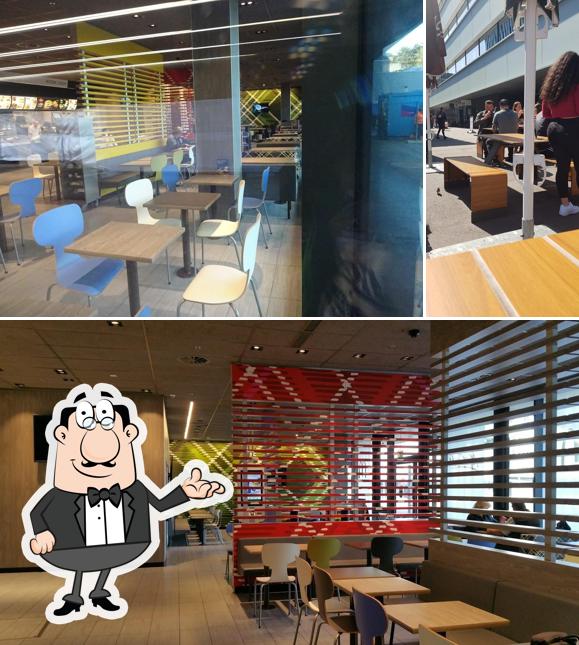 L'intérieur de McDonald’s