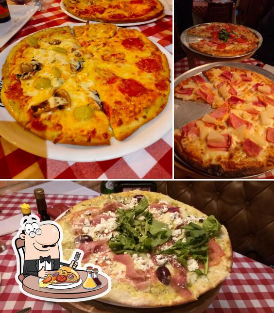 Try out pizza at Gino's Buenavista