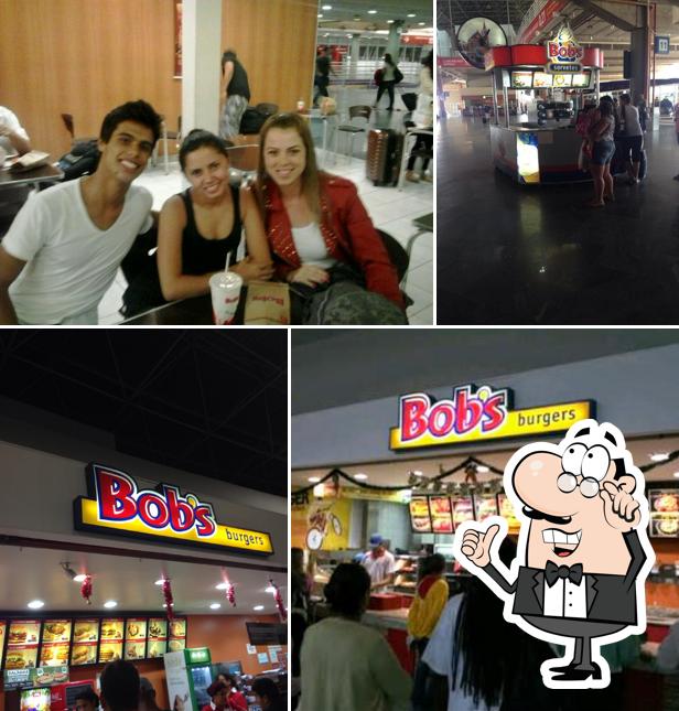 O interior do Bob's Burgers