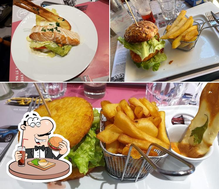 Prueba una hamburguesa en Restaurant La Belle Epoque