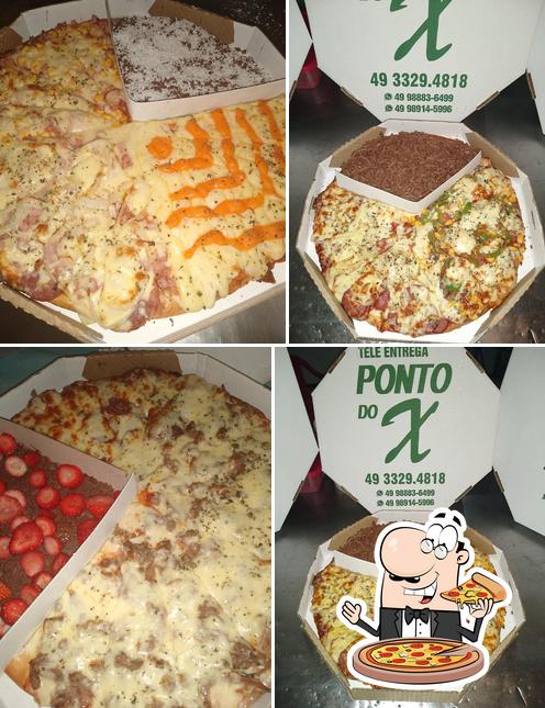 Experimente pizza no PONTO Do X