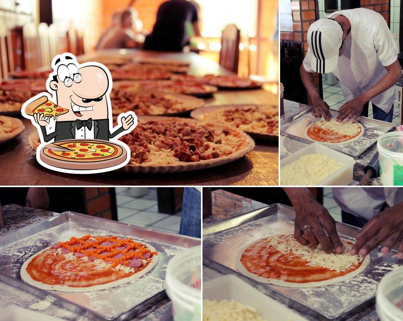 Consiga pizza no Pizzaria do Céu