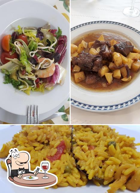 Food at Restaurante Sarabia
