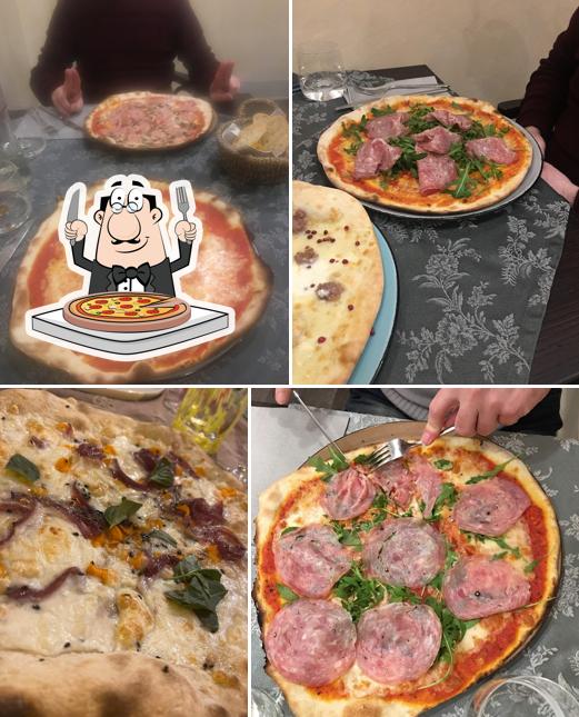 A Ristorante Triocco, puoi goderti una bella pizza