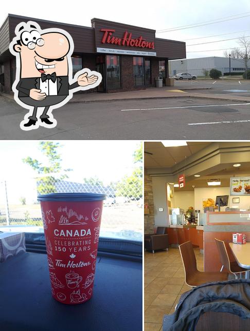 Voici une image de Tim Hortons