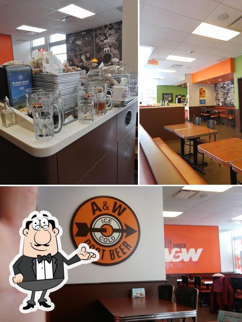 L'intérieur de A&W Canada