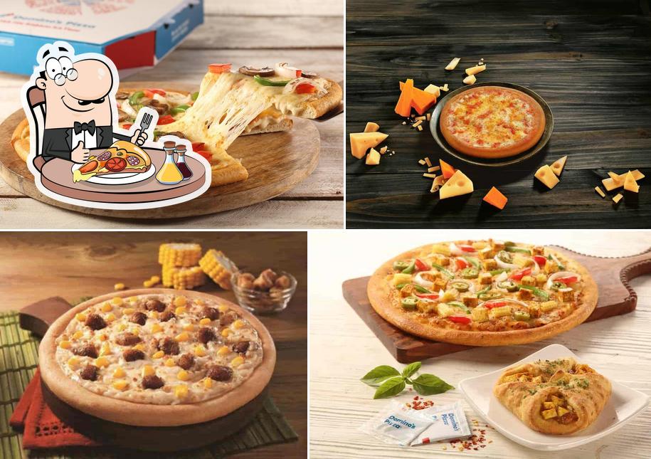 At Domino's Pizza, you can order pizza