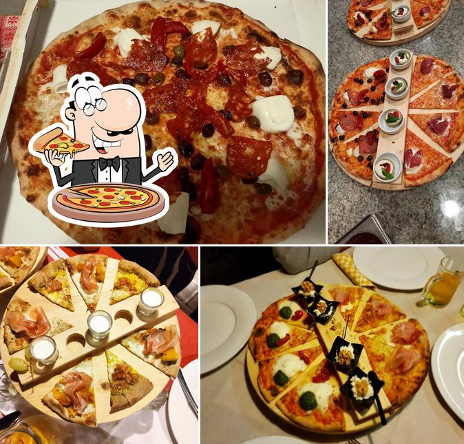 Scegli tra le molte varianti di pizza