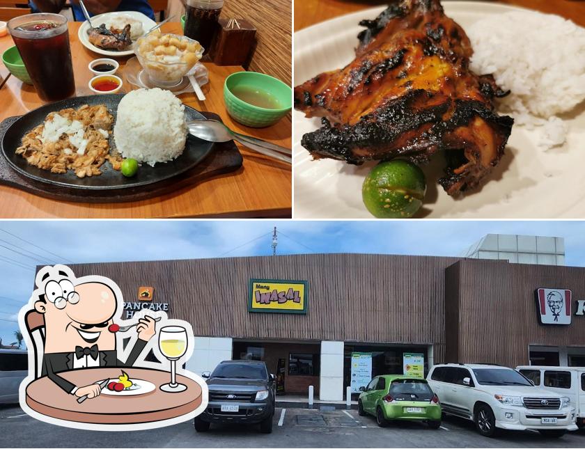 Check out the picture displaying food and exterior at Mang Inasal