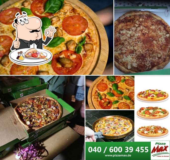 Elige una pizza en Pizza Max Hamburg Bramfeld